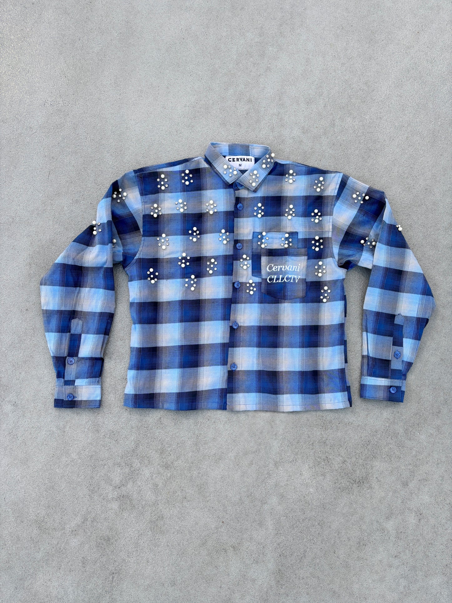 Blue Pearl Flannel